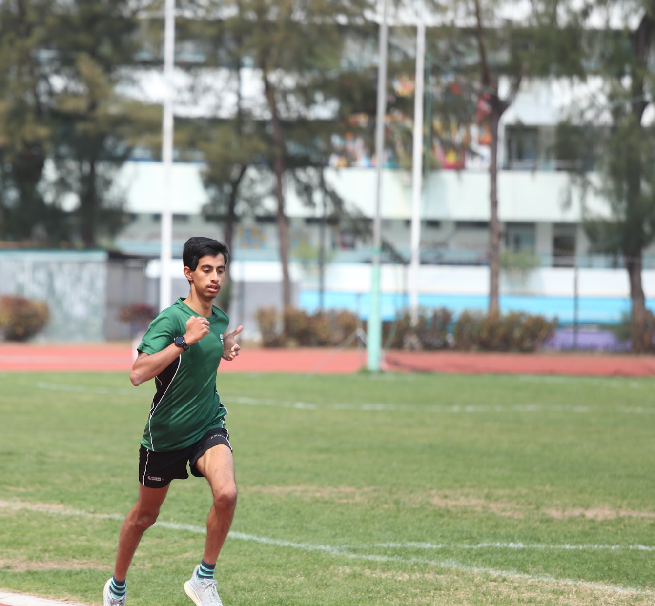 Adhit Ranjan in marathon